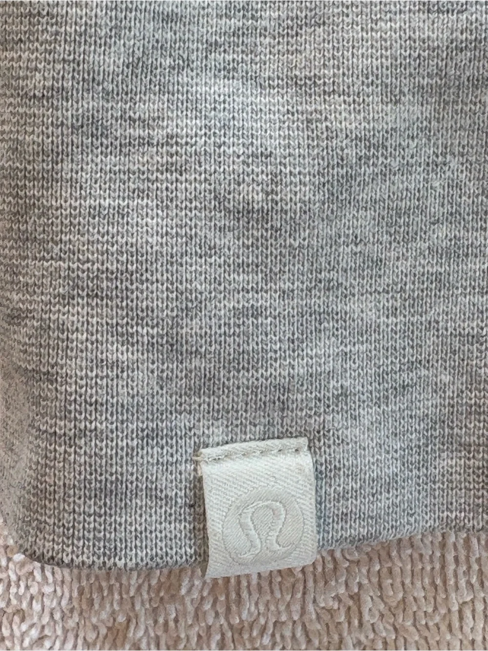 Lululemon Heathered Light Grey Radiant Hoodie Full Zip Size 4